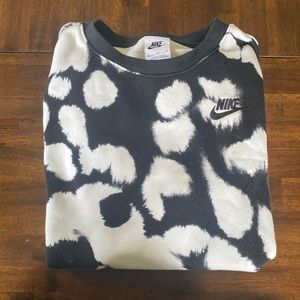 French Terry Tie dye printed Nike sweatshirt